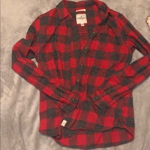 Red and grey flannel